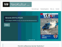 Tablet Screenshot of neokultur.ch